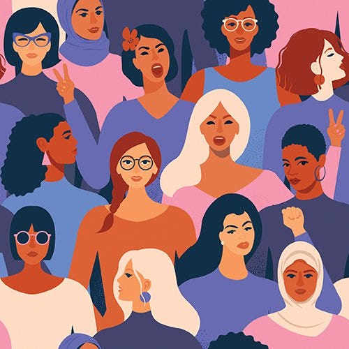 self-empowered woman